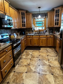 Well,appointed kitchen
