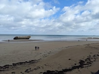 The Artifical Harbor at Arromanches