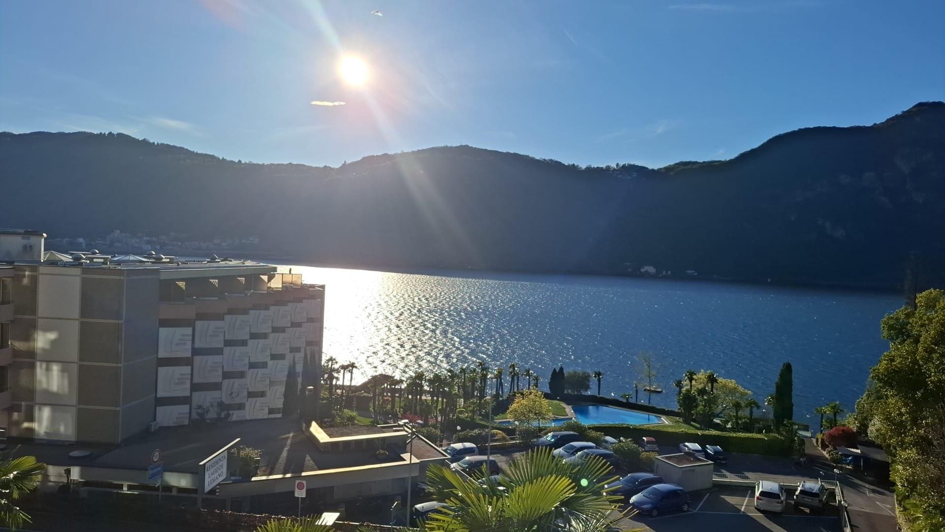 AUSSICHT VON DER TERRASSE IM RESTAURANT