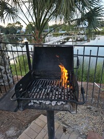 Grills were nice and clean.