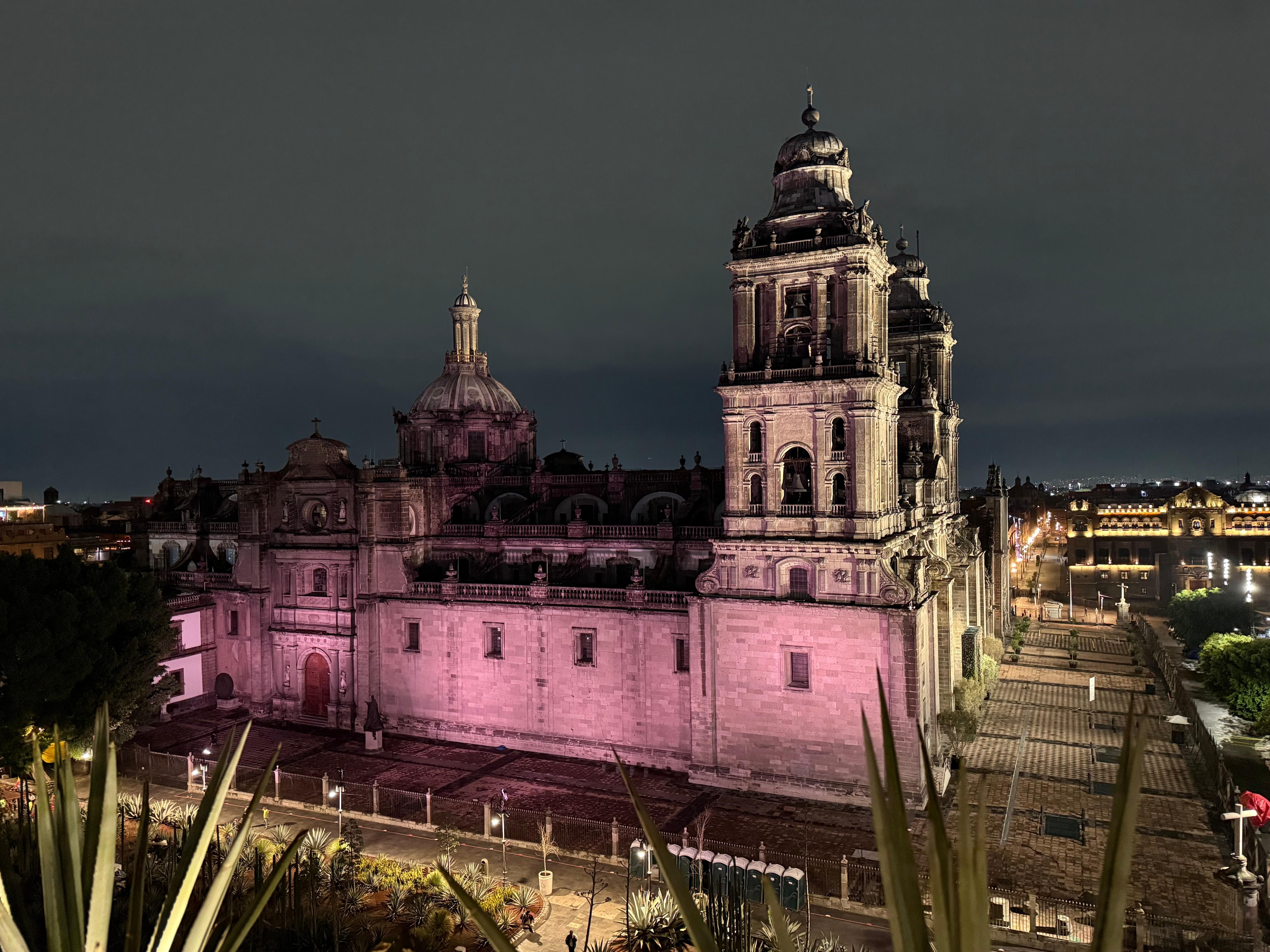 View from the restaurant