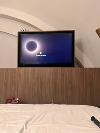 Tv of the duplex suite