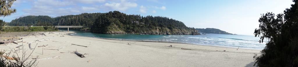 Strand in Mendocino