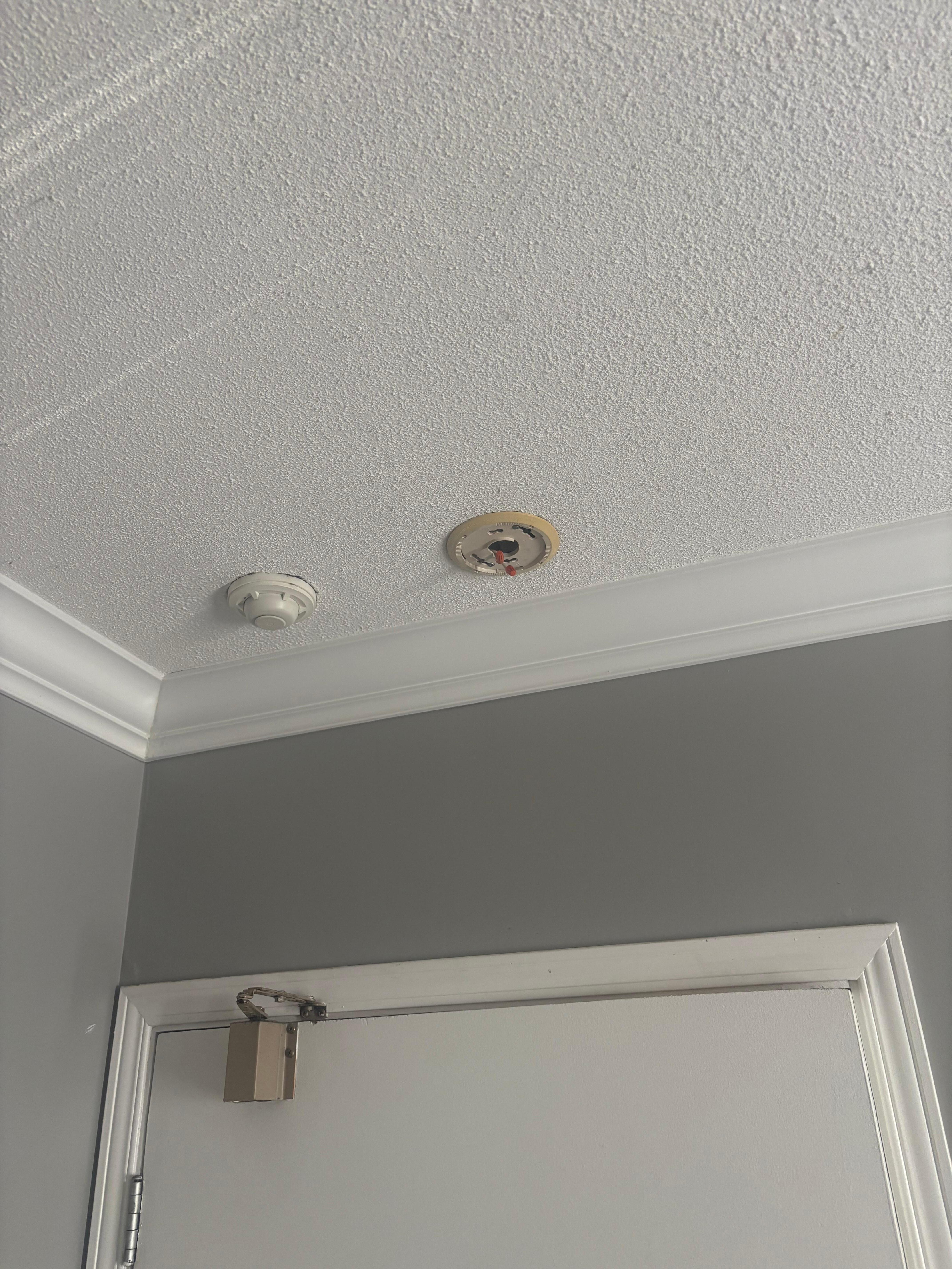 Missing smoke detector