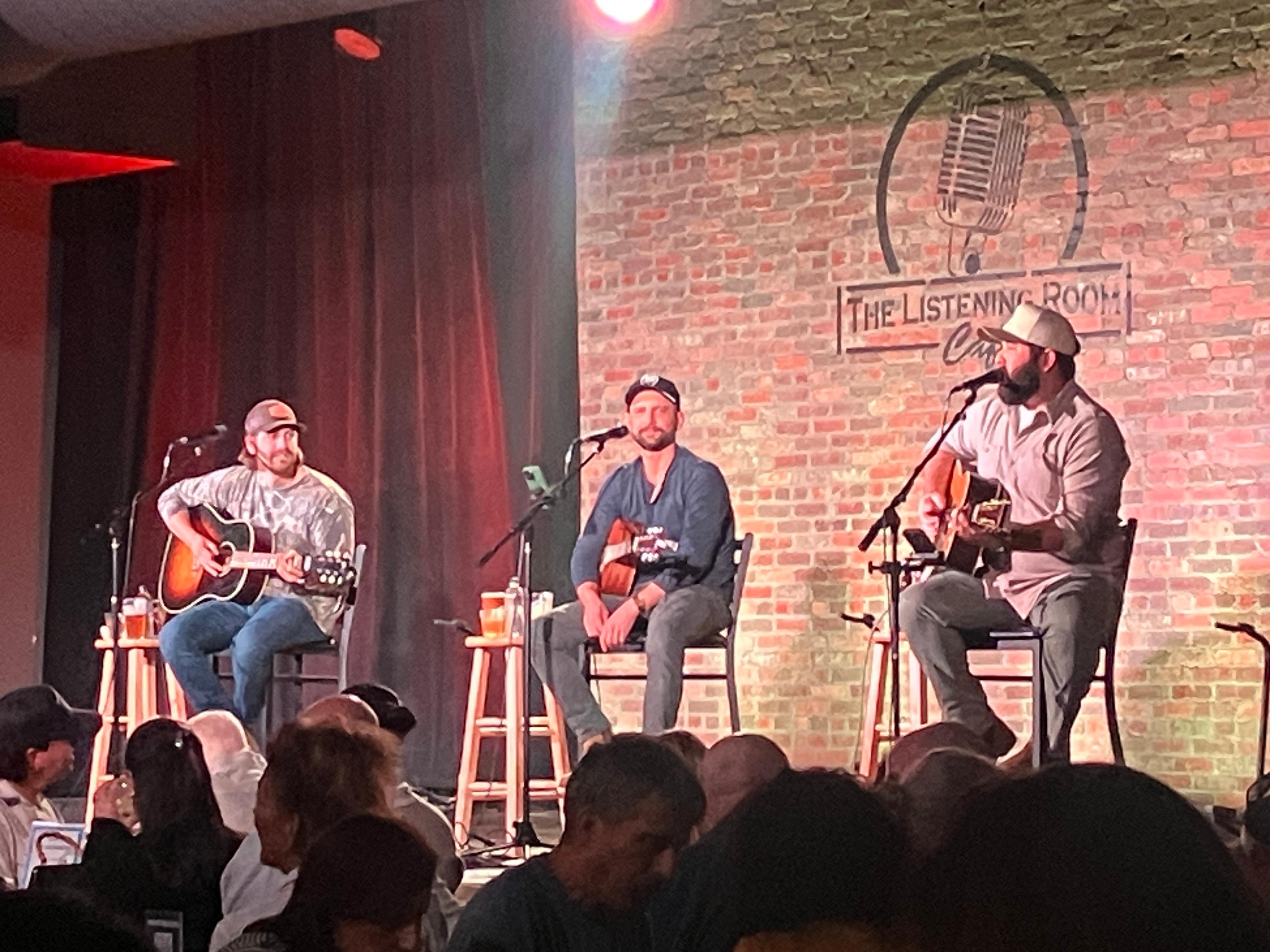 The Listening Room with Johnny Clawson, Benjy Davis, & Brinley Addington