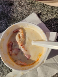Fluffy Chowder at the Seafood Festival. September 6, 2025