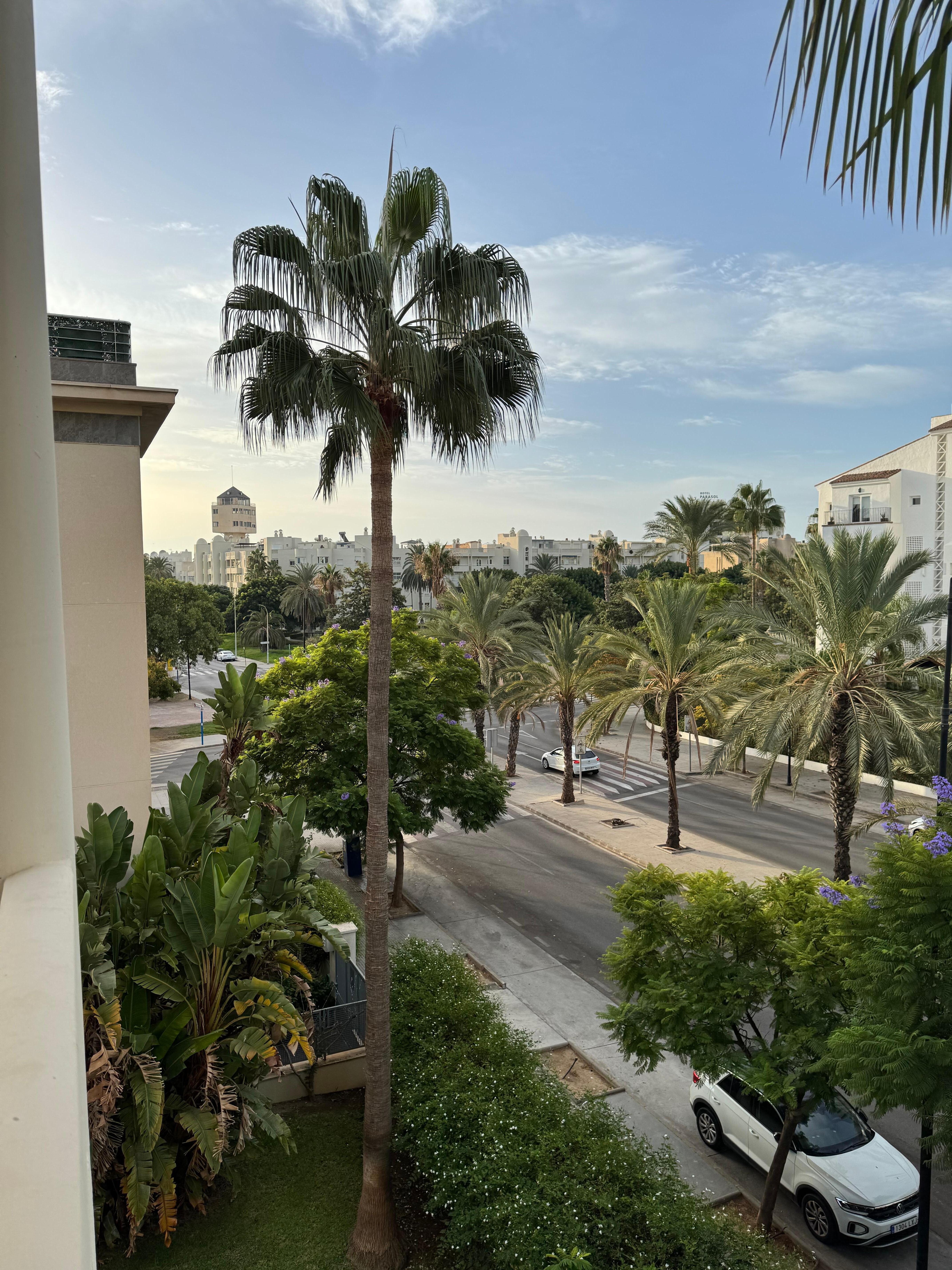 View from one balcony