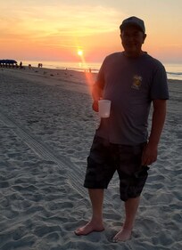 Morning Walk - Sun in the Cup, warming it up.