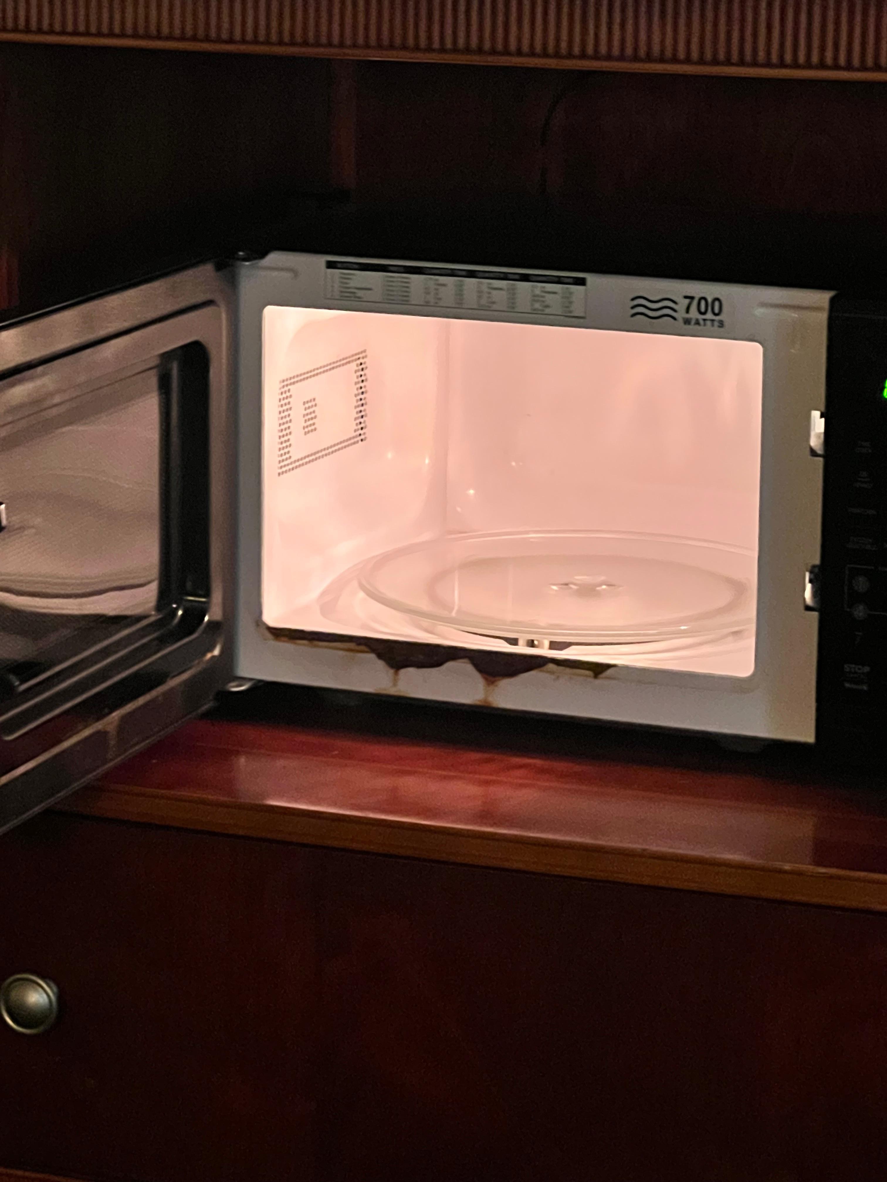 Rusty microwave 