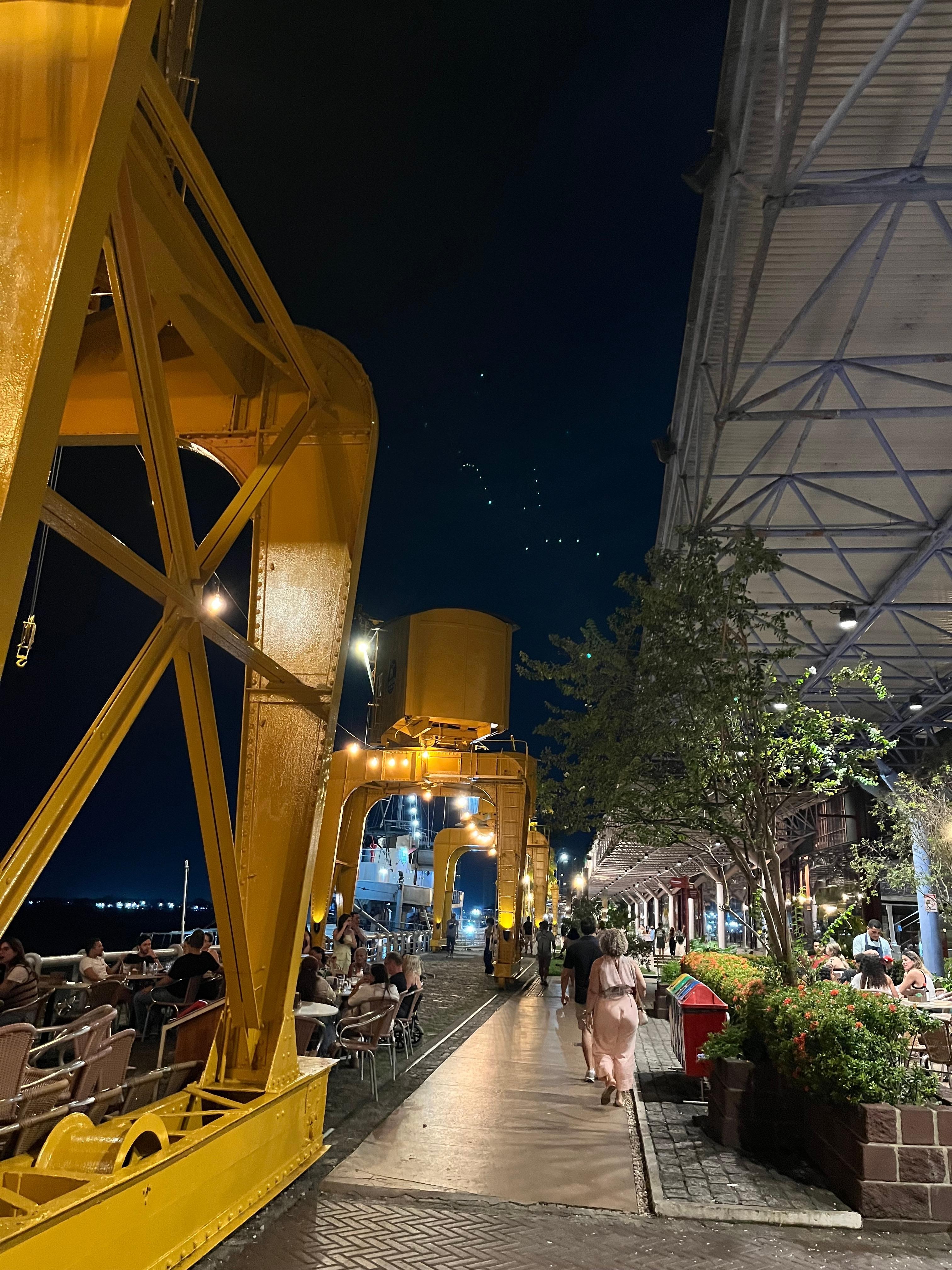 Restaurants an den Docks