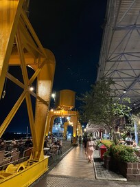 Restaurants an den Docks