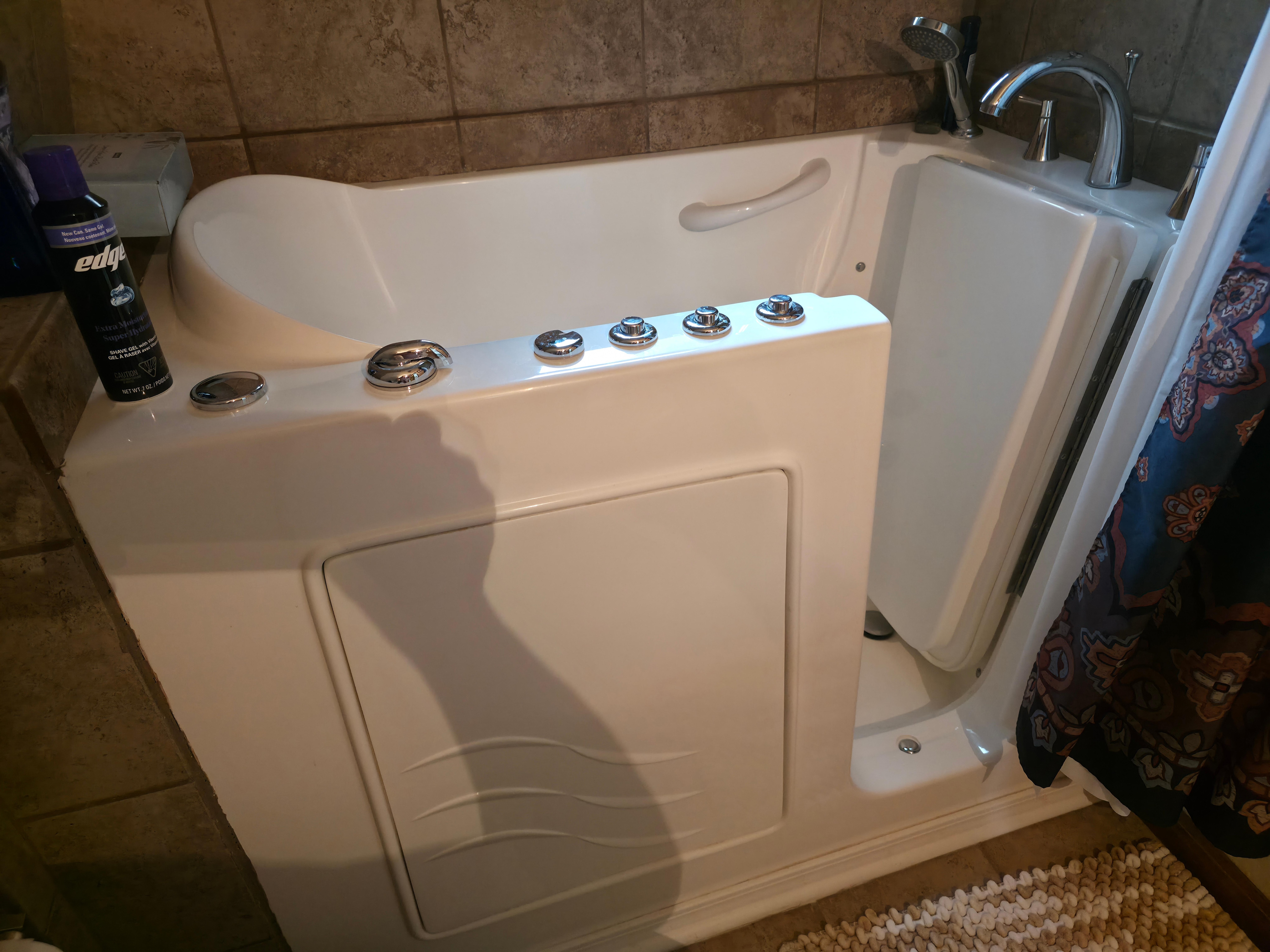 The bathtub. My wife loved it!