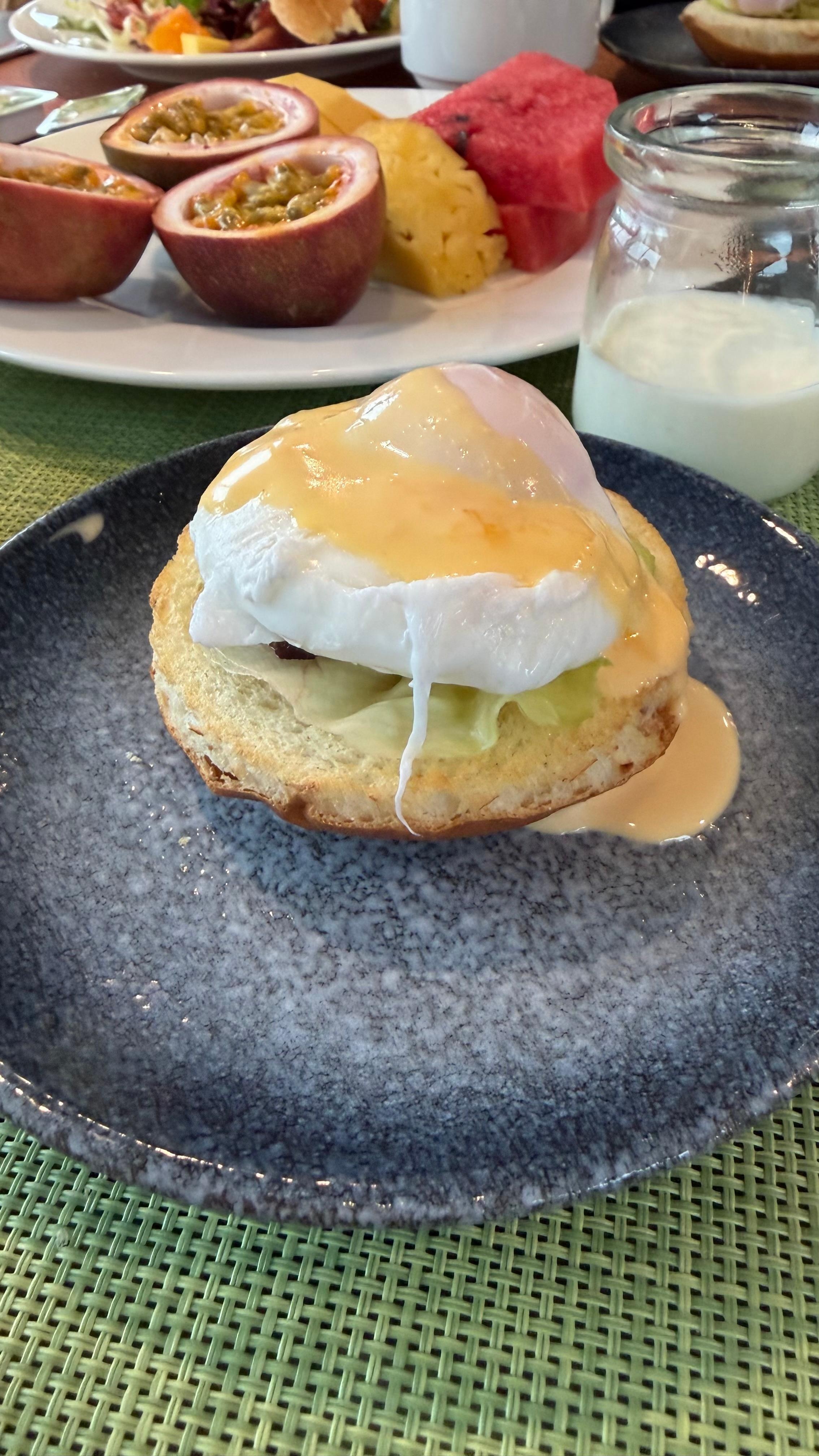 There are special menu options available in addition to the buffet menu.