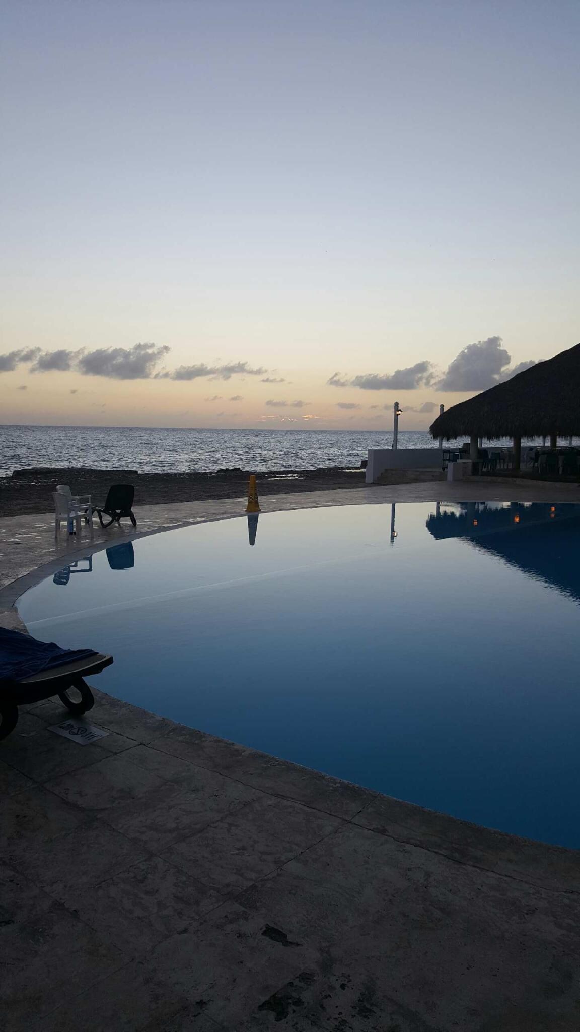 View from our bungalow