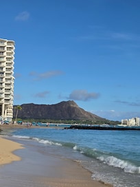 Diamond Head from the beach