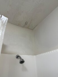 Area over shower.