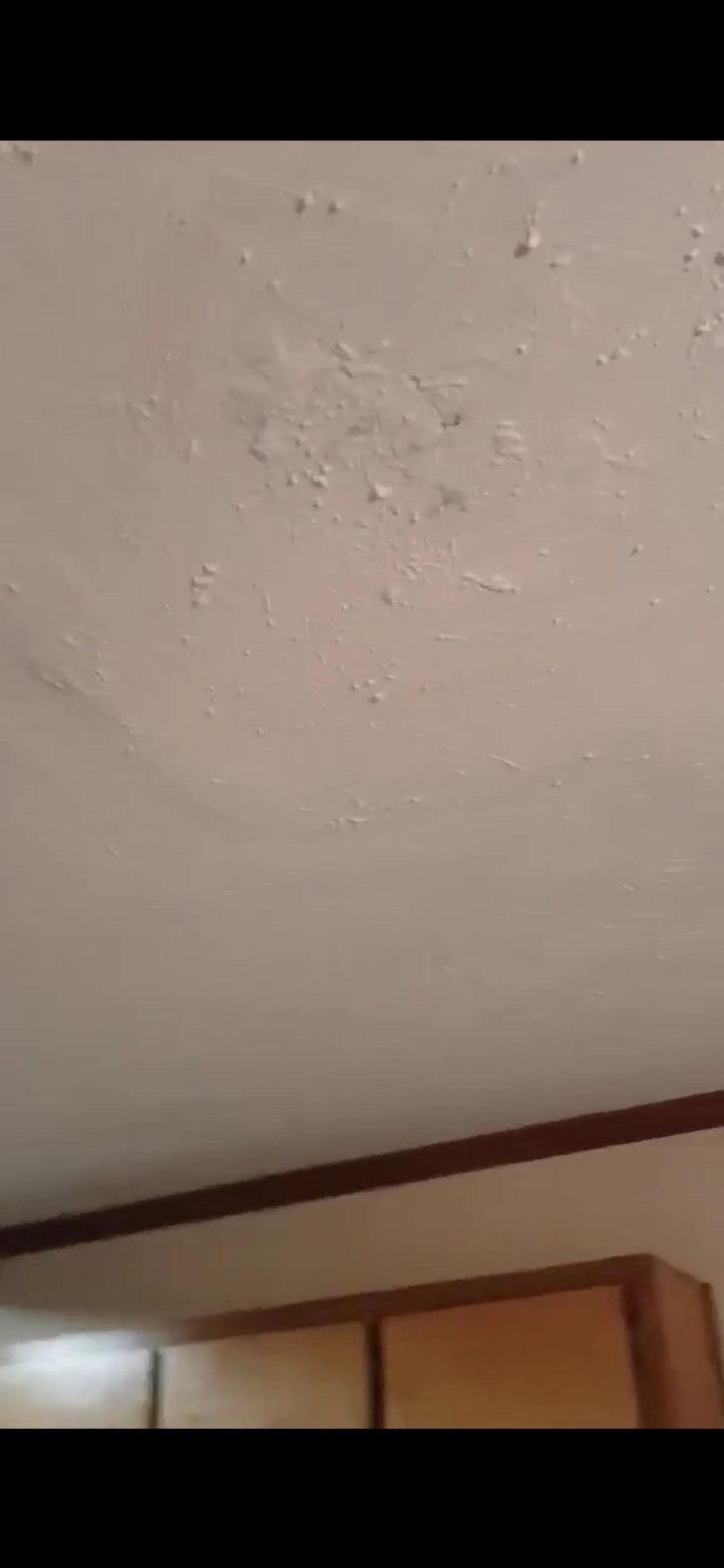 Ceiling leak