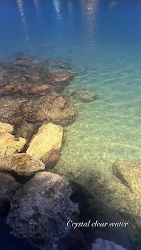 Beautiful clear water