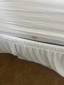 Blood stain on side of the mattress !