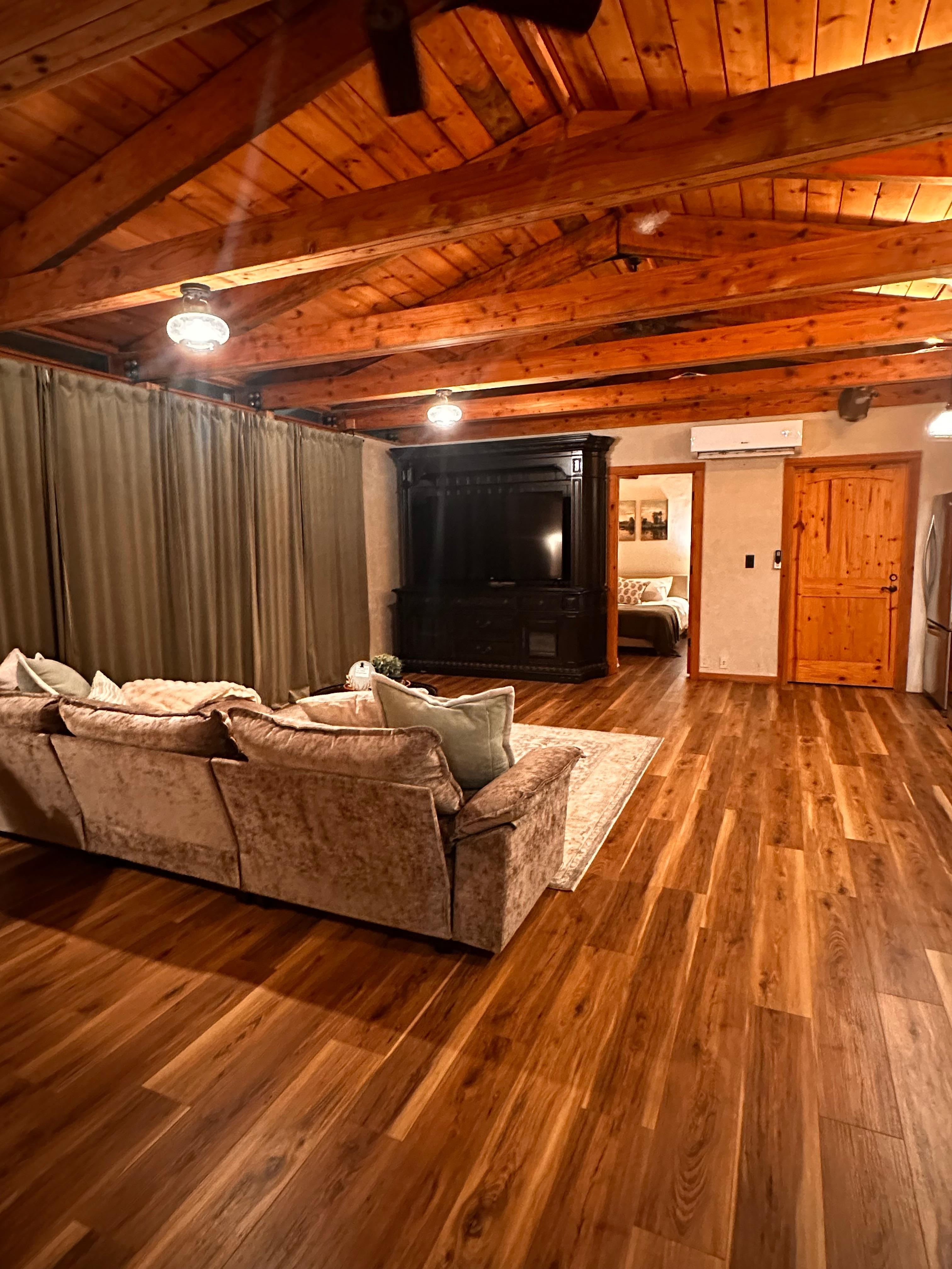 Lots of space to move around.