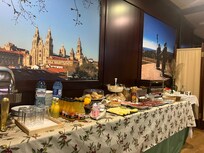 Breakfast buffet was excellent and very nice staff