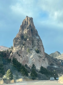 The praying hands mountains