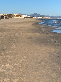 Nearby beach