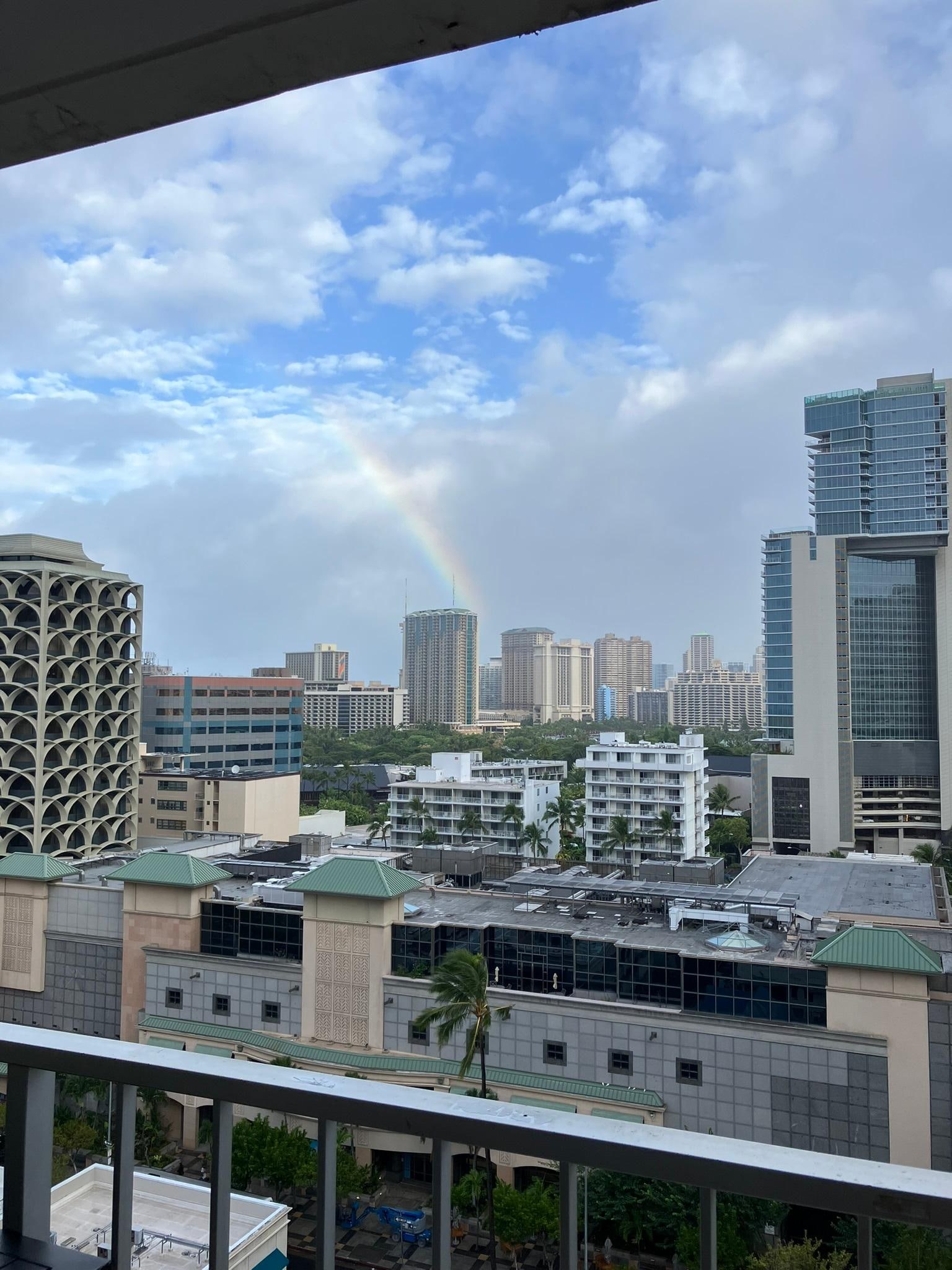 バルコニー（虹）