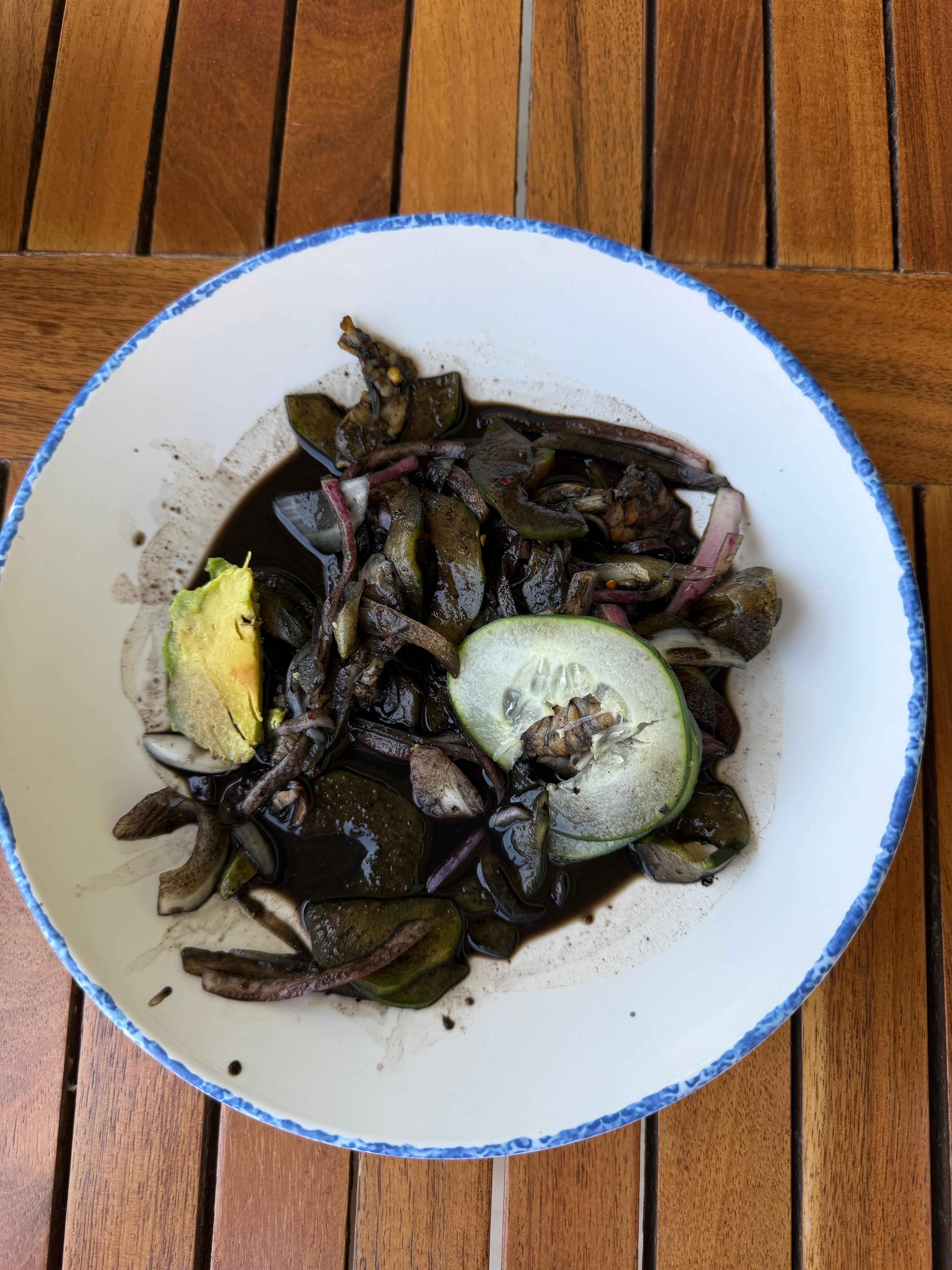 Un aguachile poco fresco 