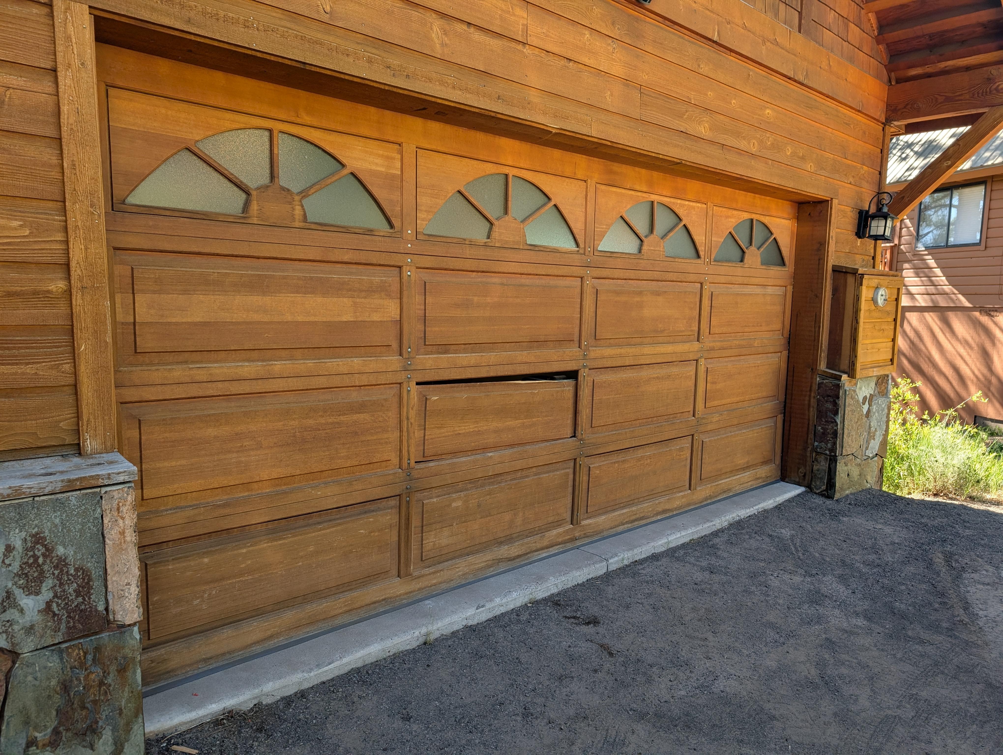 Broken Garage door