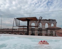 The hot tub!