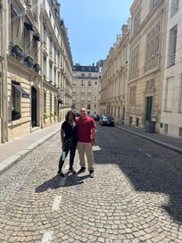 The street view