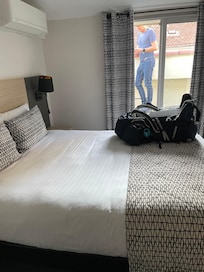 Værelset set fra døren