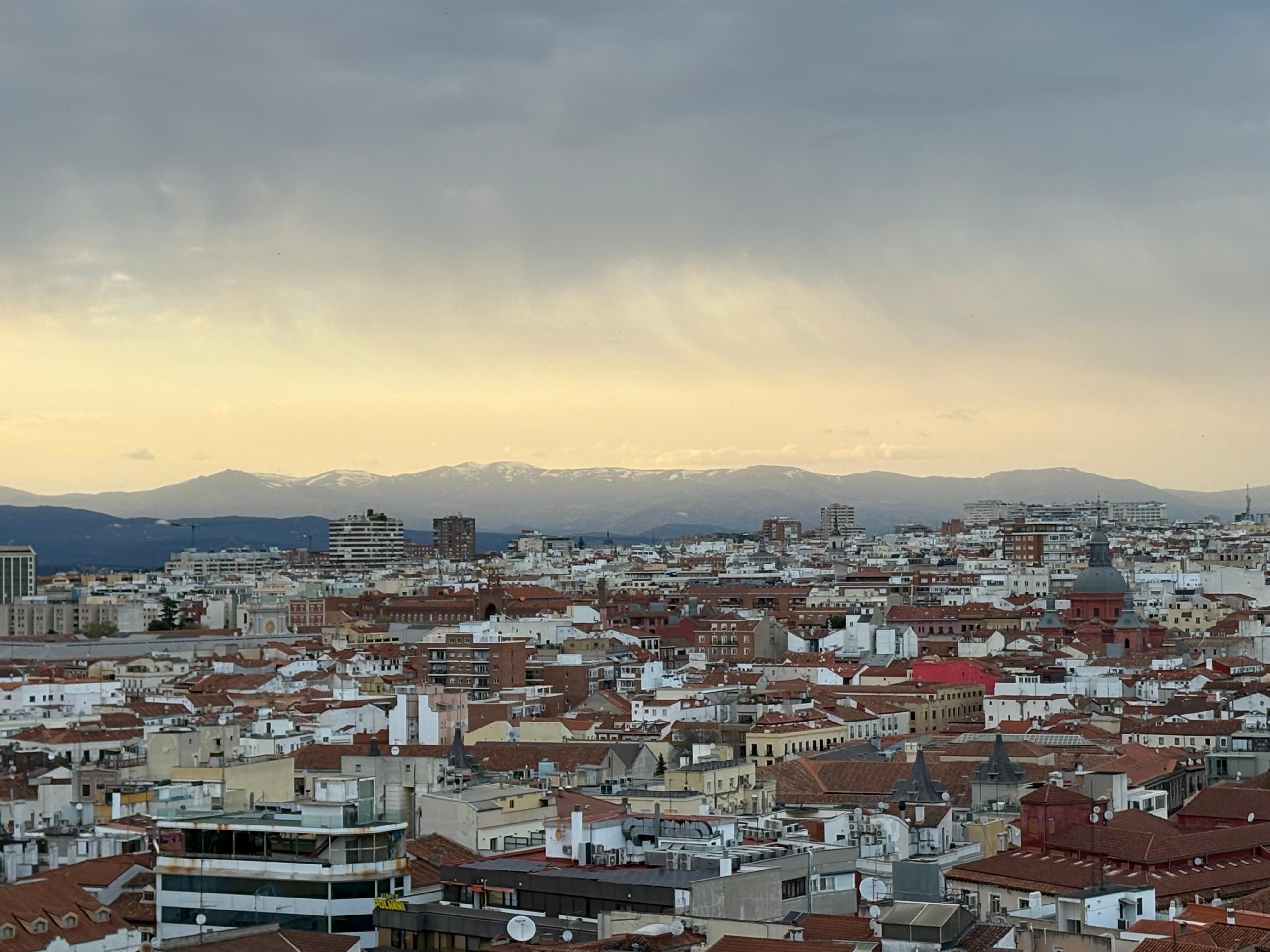 View from rooftop terrace