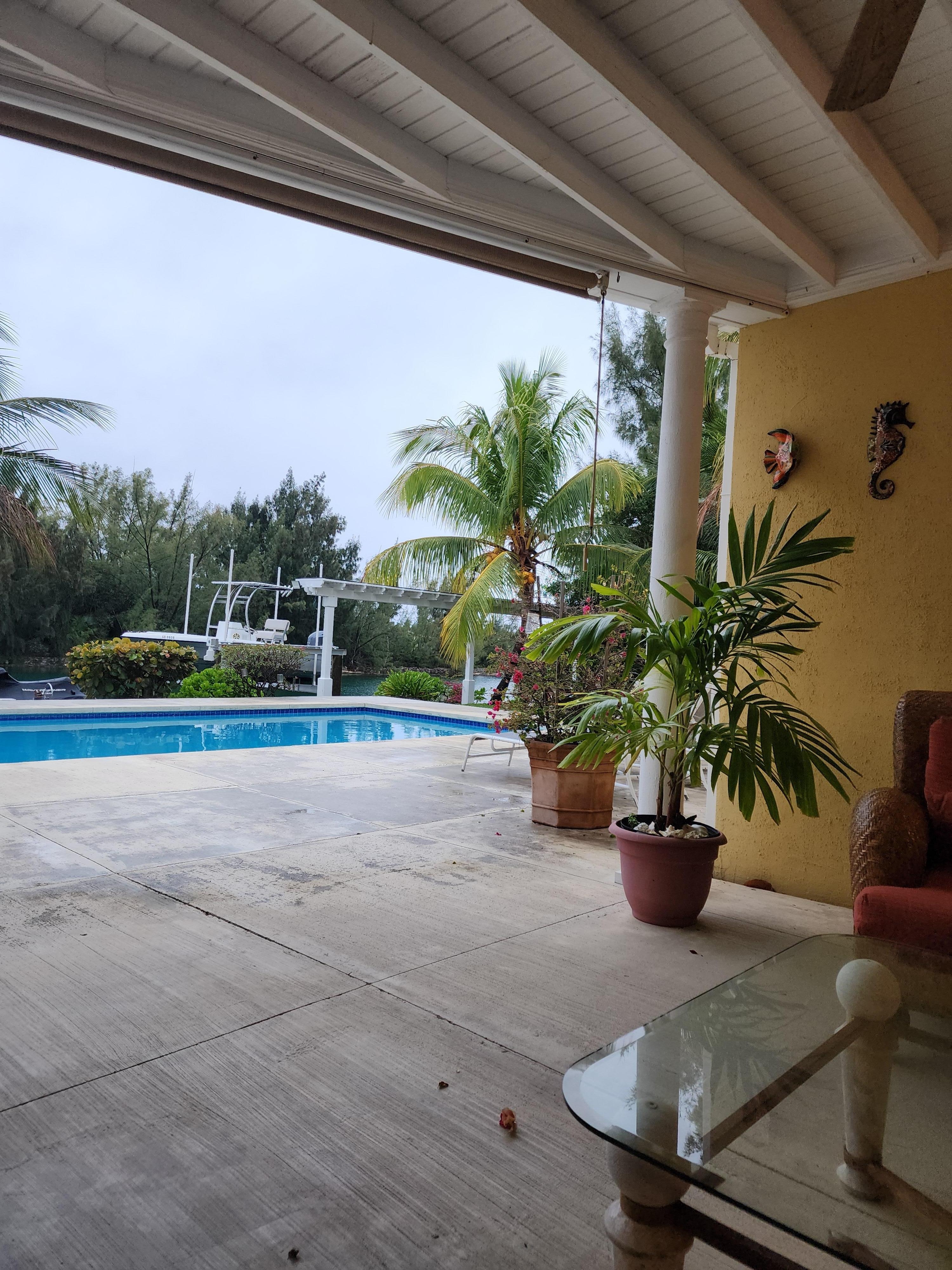 Covered patio was awsome to chill out in when you were done in the sun