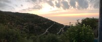Morning view from the top terrace, perfect for a morning coffee