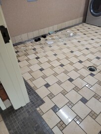 Laundry room.