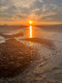 Sunset by condo