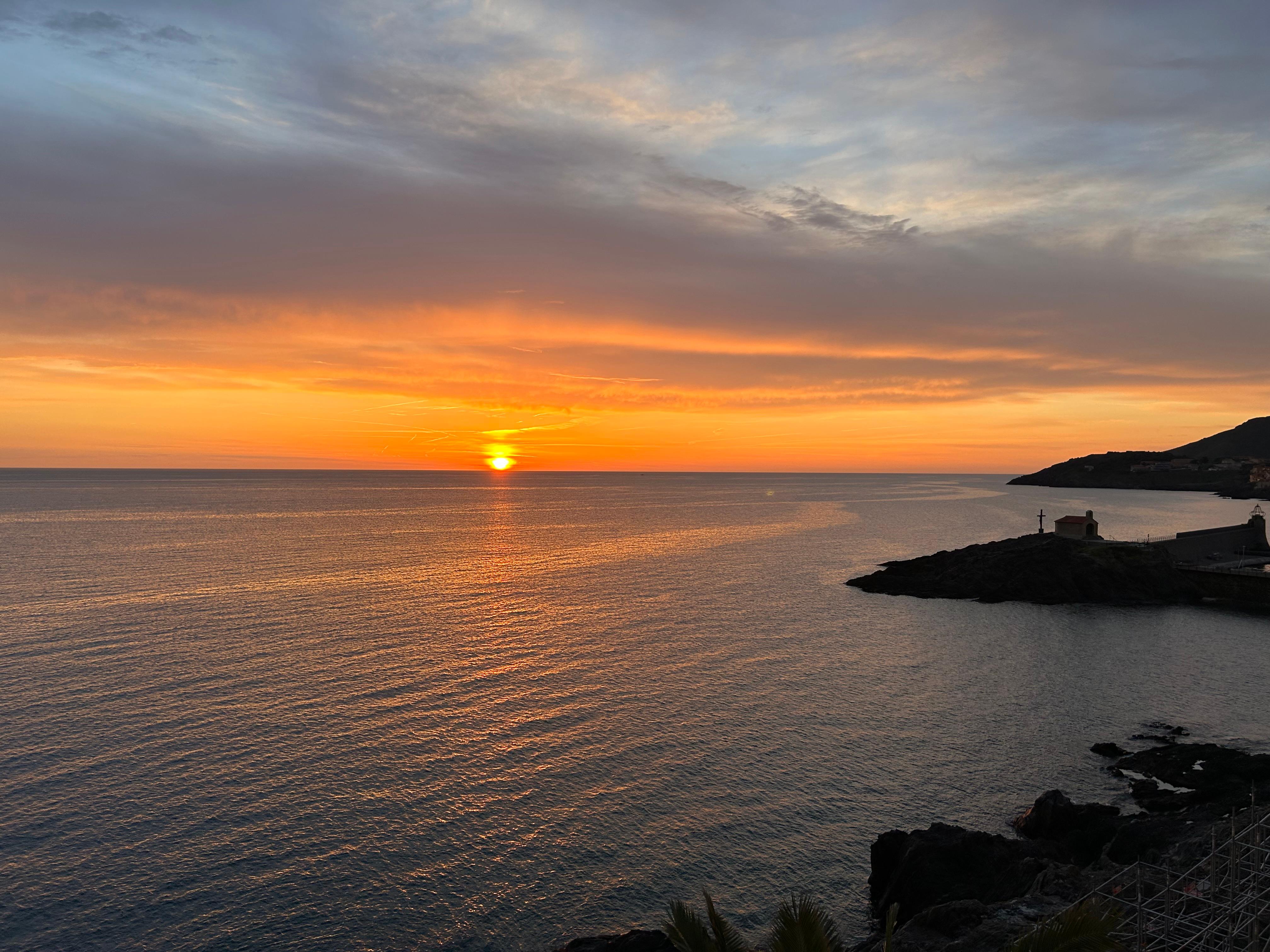 Sunrise from the terrace