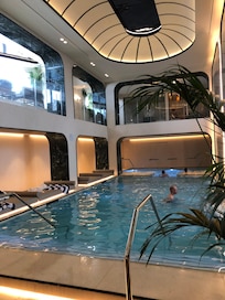 La piscine couverte