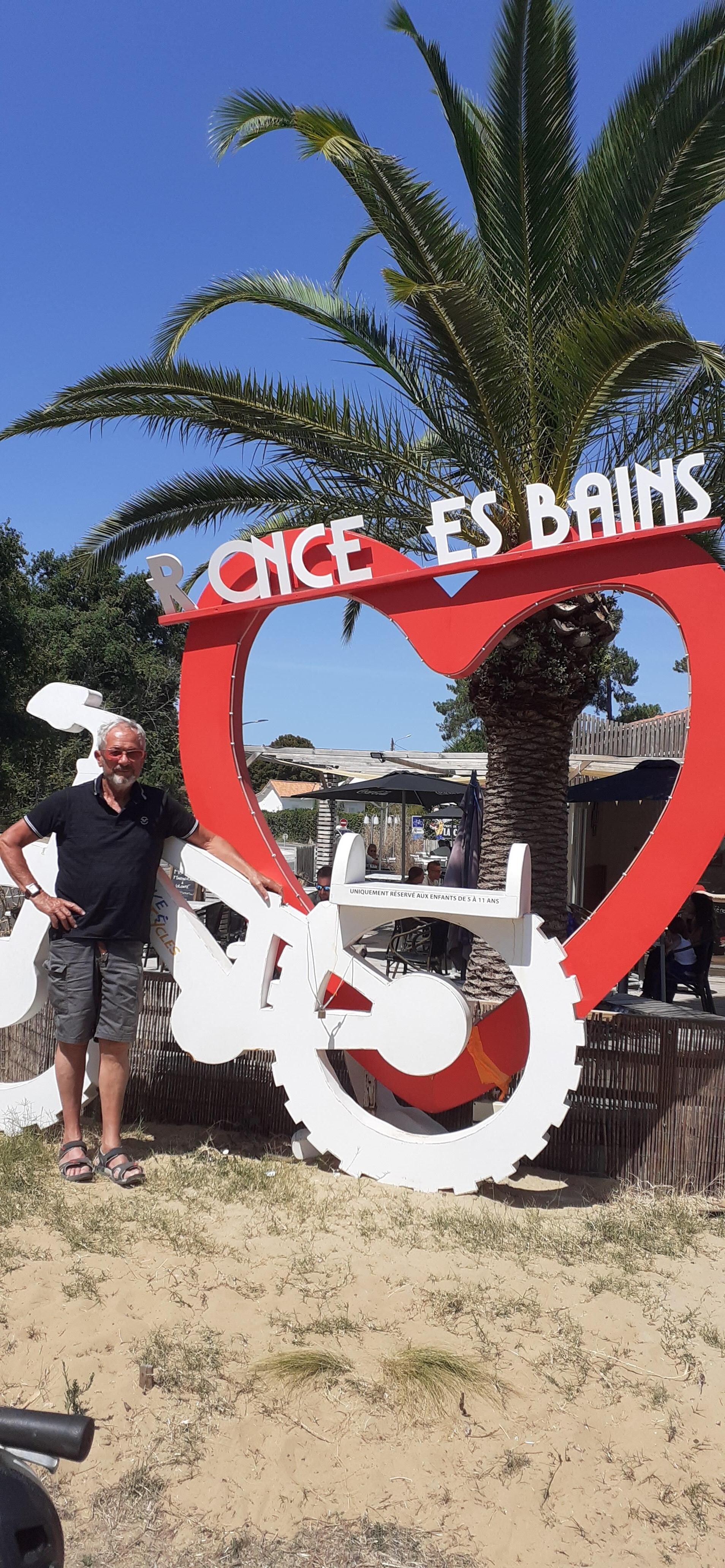 Petite balade à vélo à Ronce-les-Bains