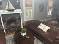 Comfortable seating area