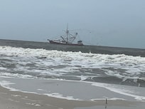 Watched from the deck.