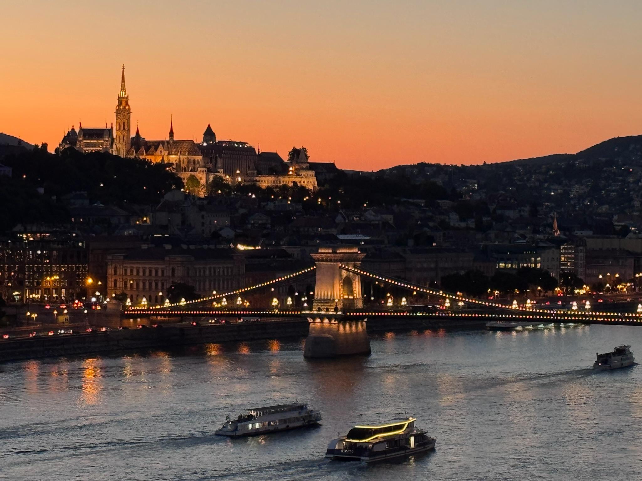 View from rooftop bar 