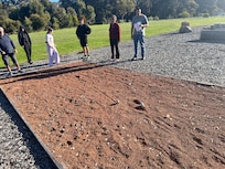 Pétanque area, balls provided