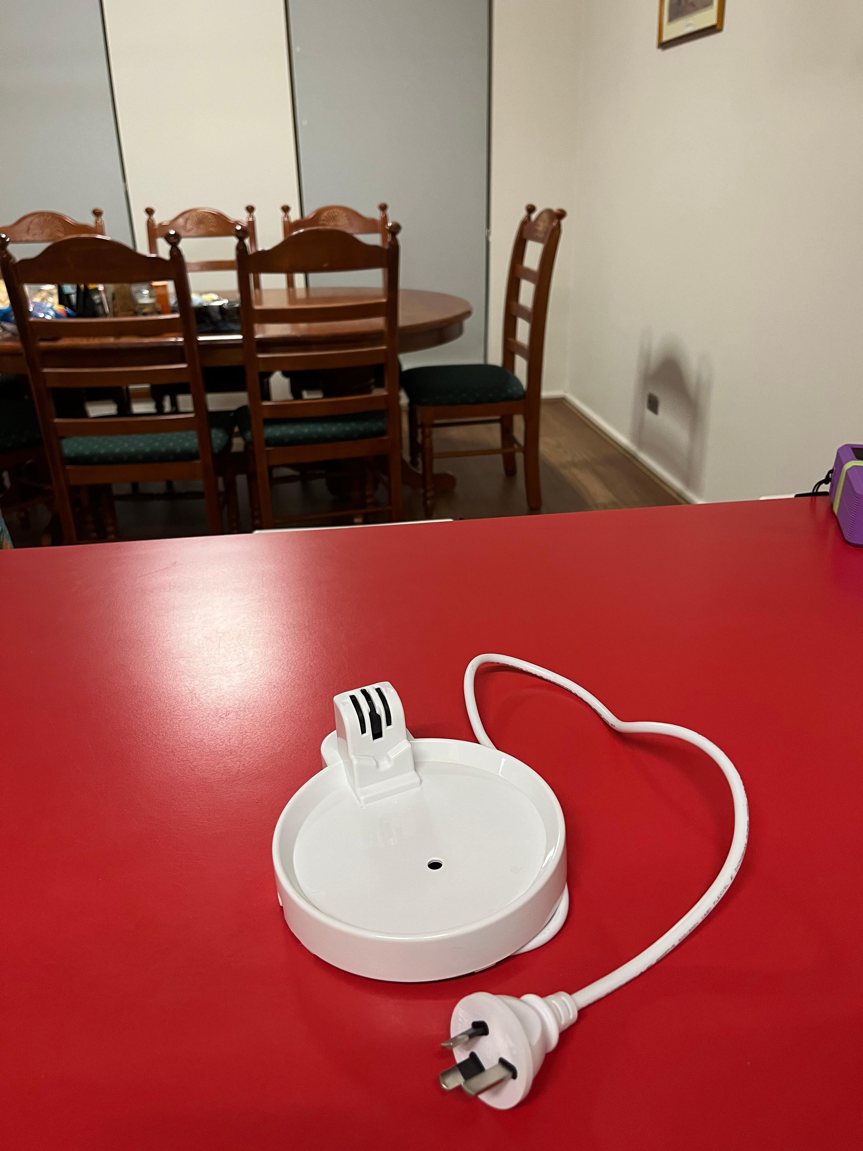 Only kettle base was present in the home without the kettle although we checked all cabinets We were unable to have any hot drinks at all. 