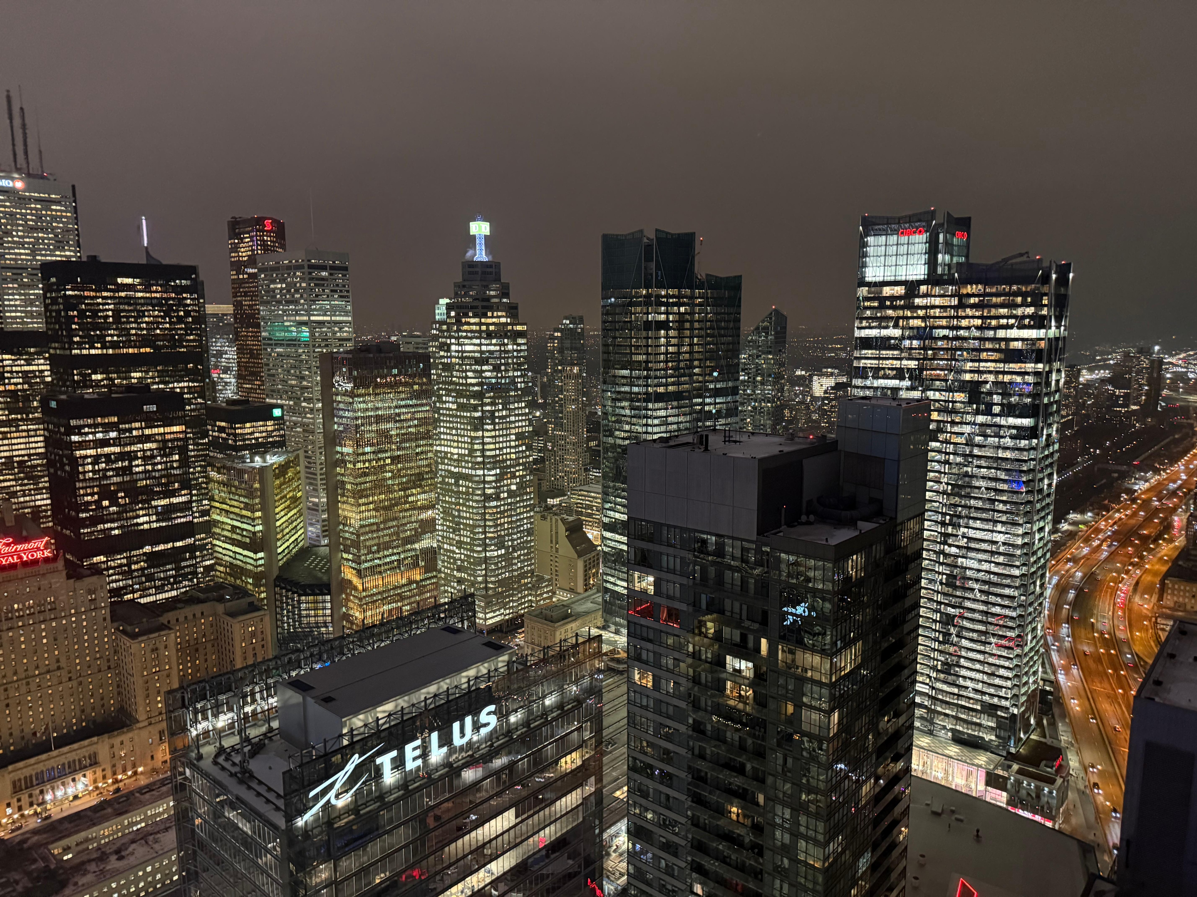 Our view at night ❤️