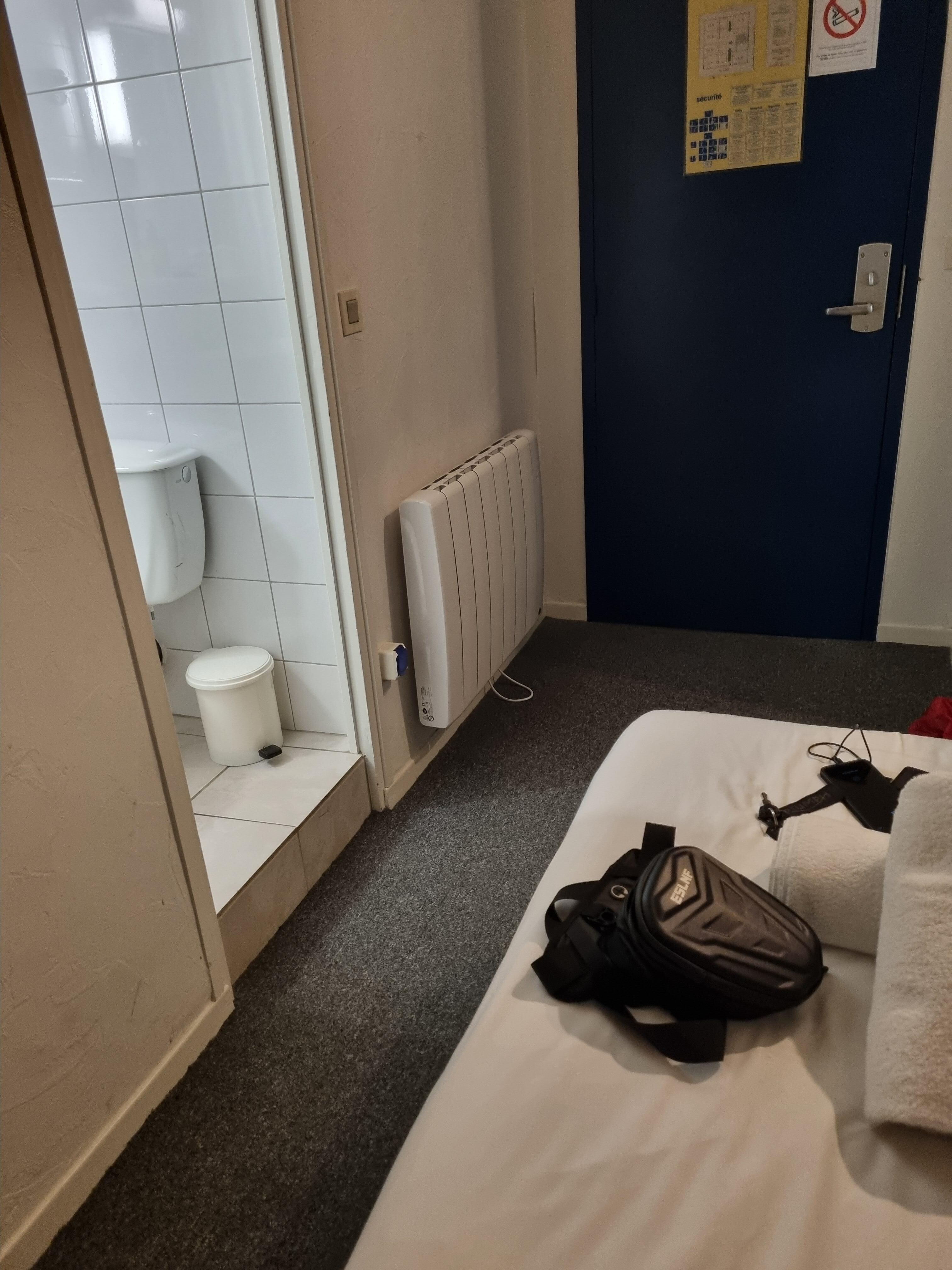 Bild över avsaknad toadörr på rummet