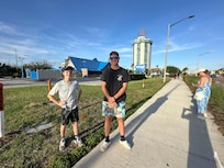 path to Universal Orlando CityWalk