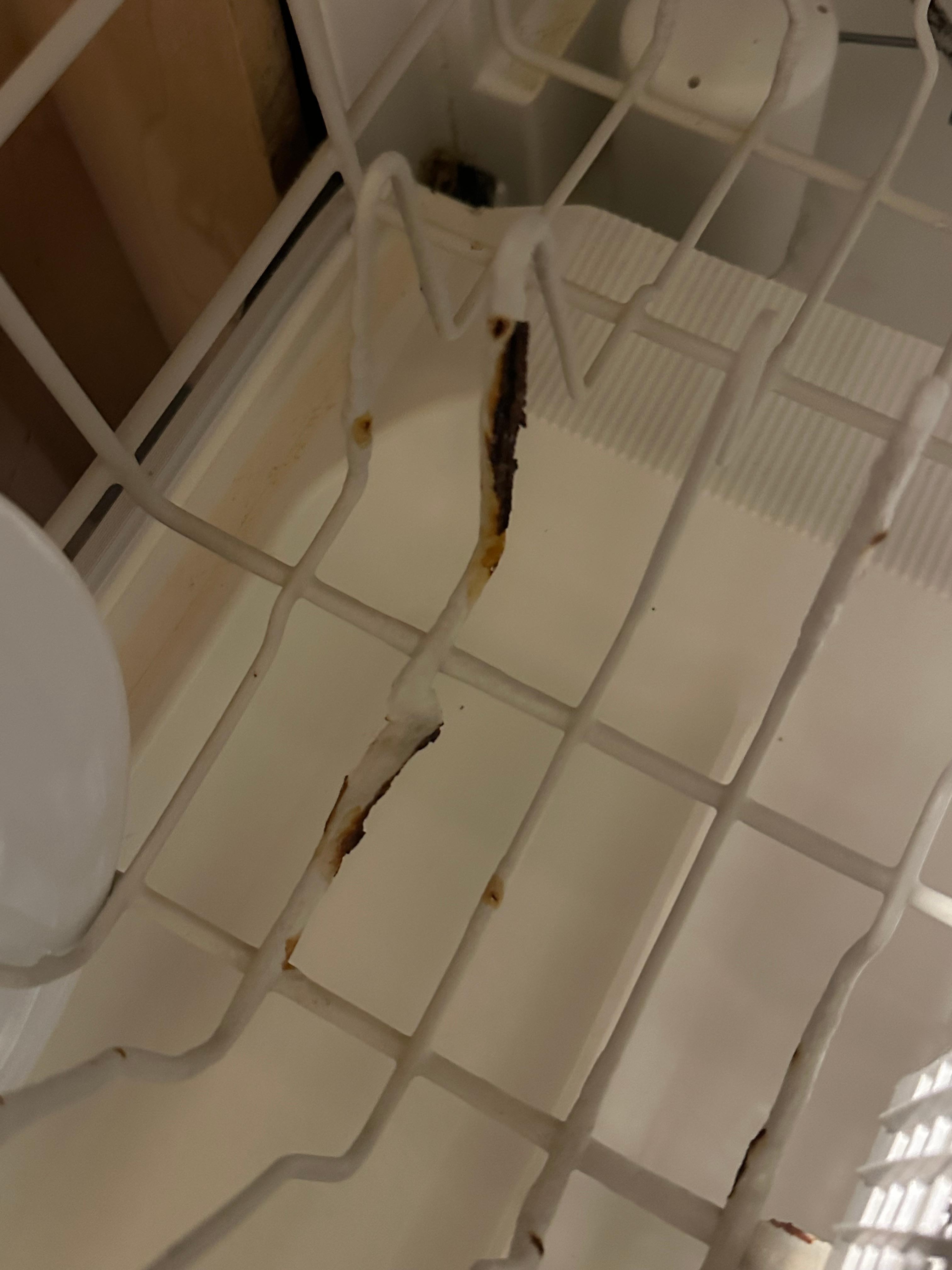 Rusted dishwasher 